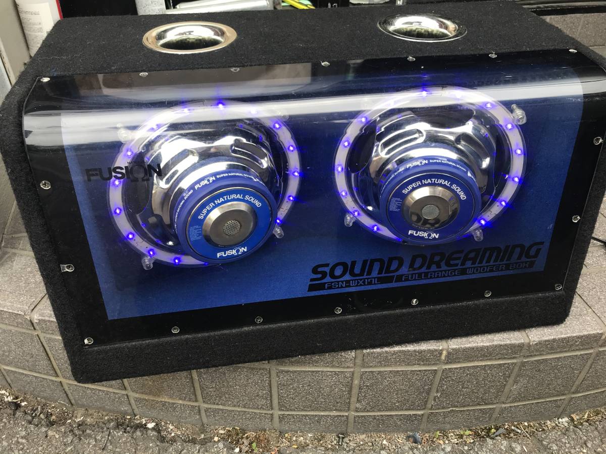 ウーハーボックス アンプ内蔵 サイドスピーカー付き 軽カー ジムニー11