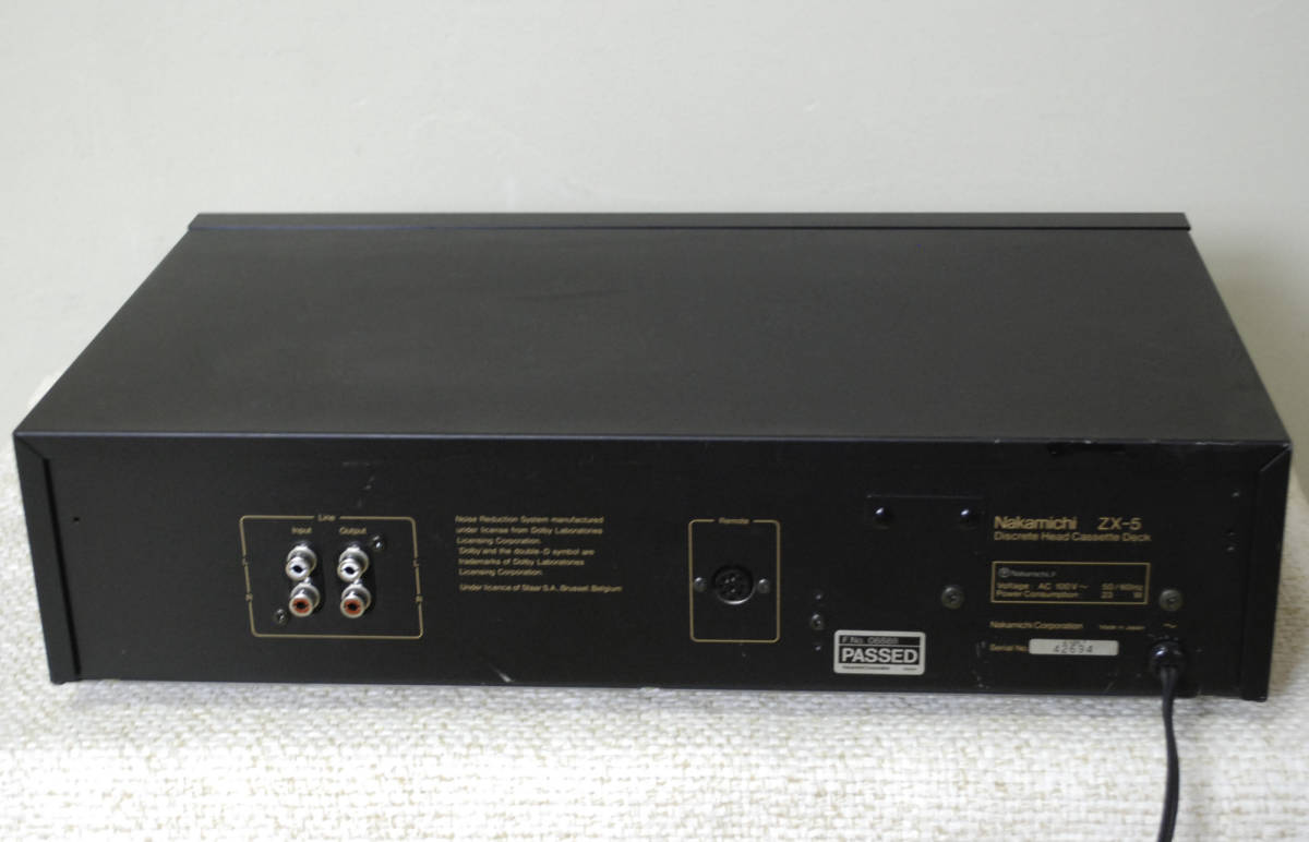 Nakamichi ZX-5 – Audiolife － Enjoy your audio life