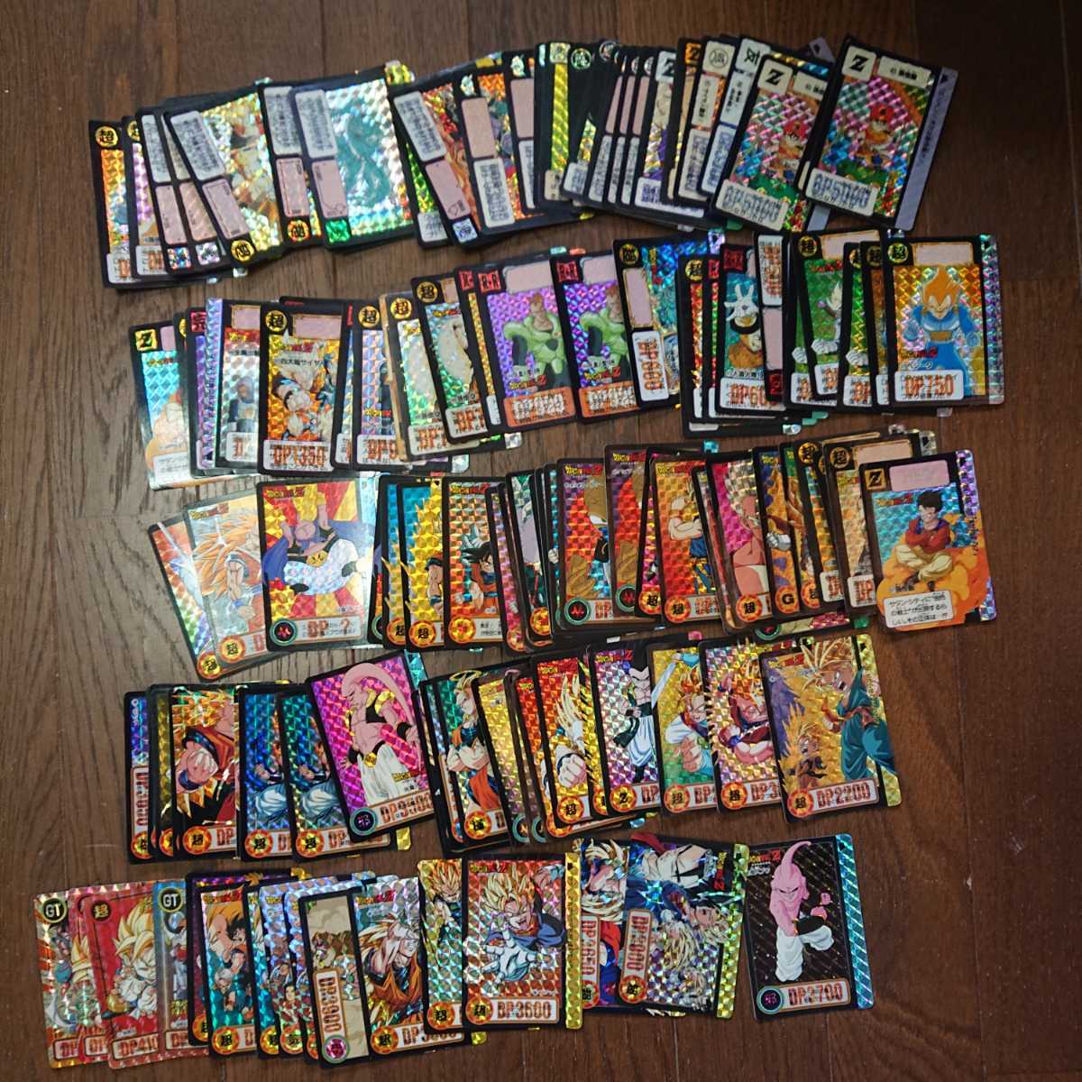 ドラゴンボールZ GT カードダス 本弾 大量まとめ売り 約137枚 当時品