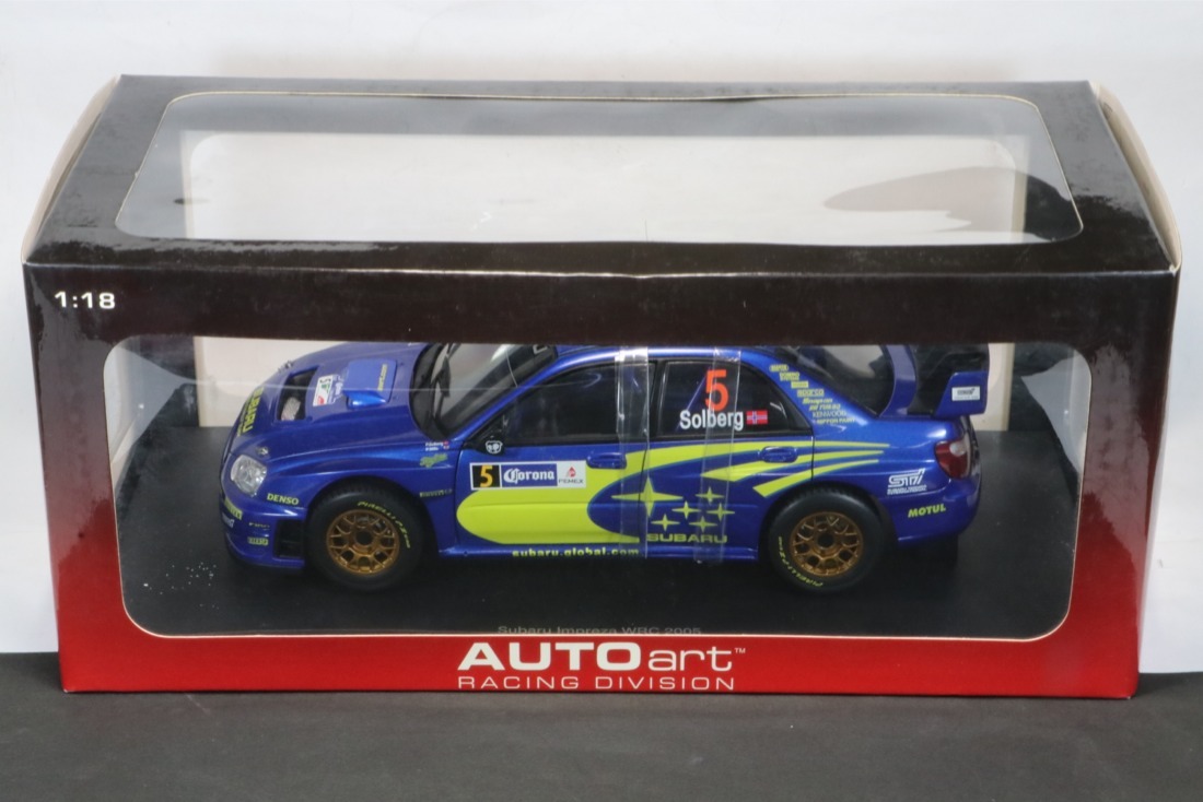 80592 オートアート 1/18 スバル インプレッサ WRC 2005 メキシコ