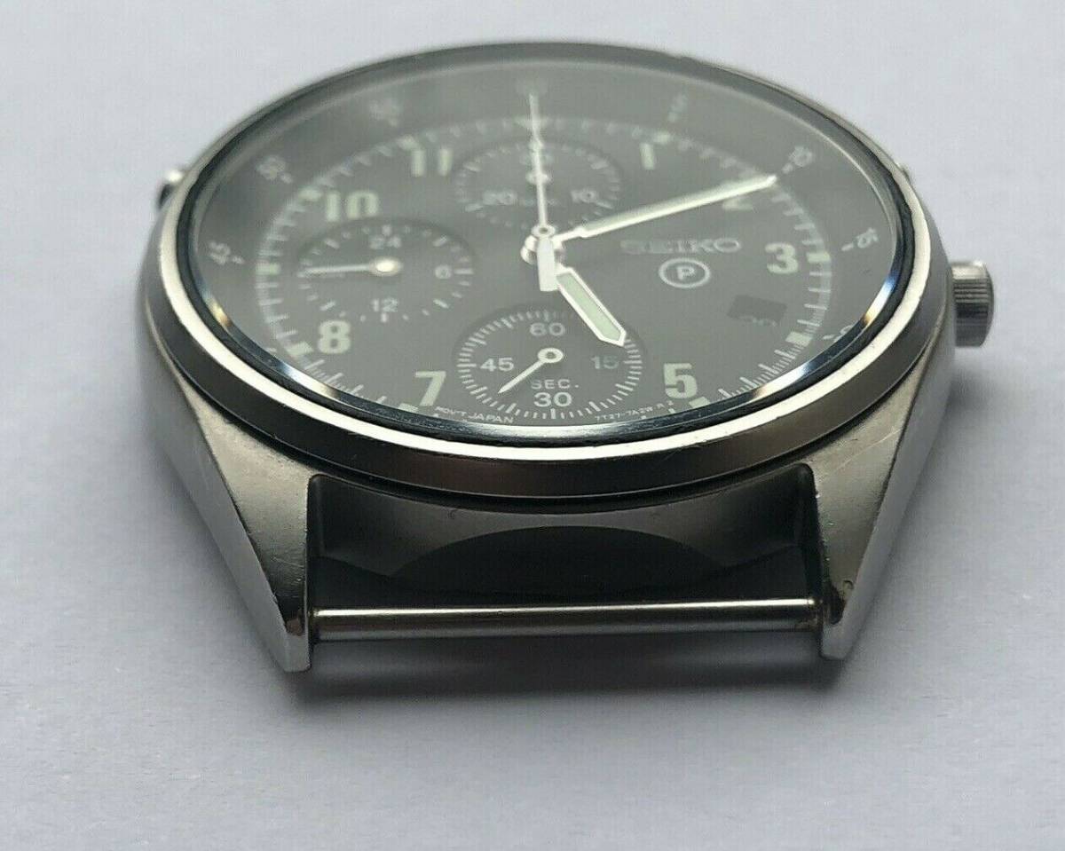 セイコー GEN2 SEIKO RAF 7T27-7A20 ミリタリークロノグラフ 