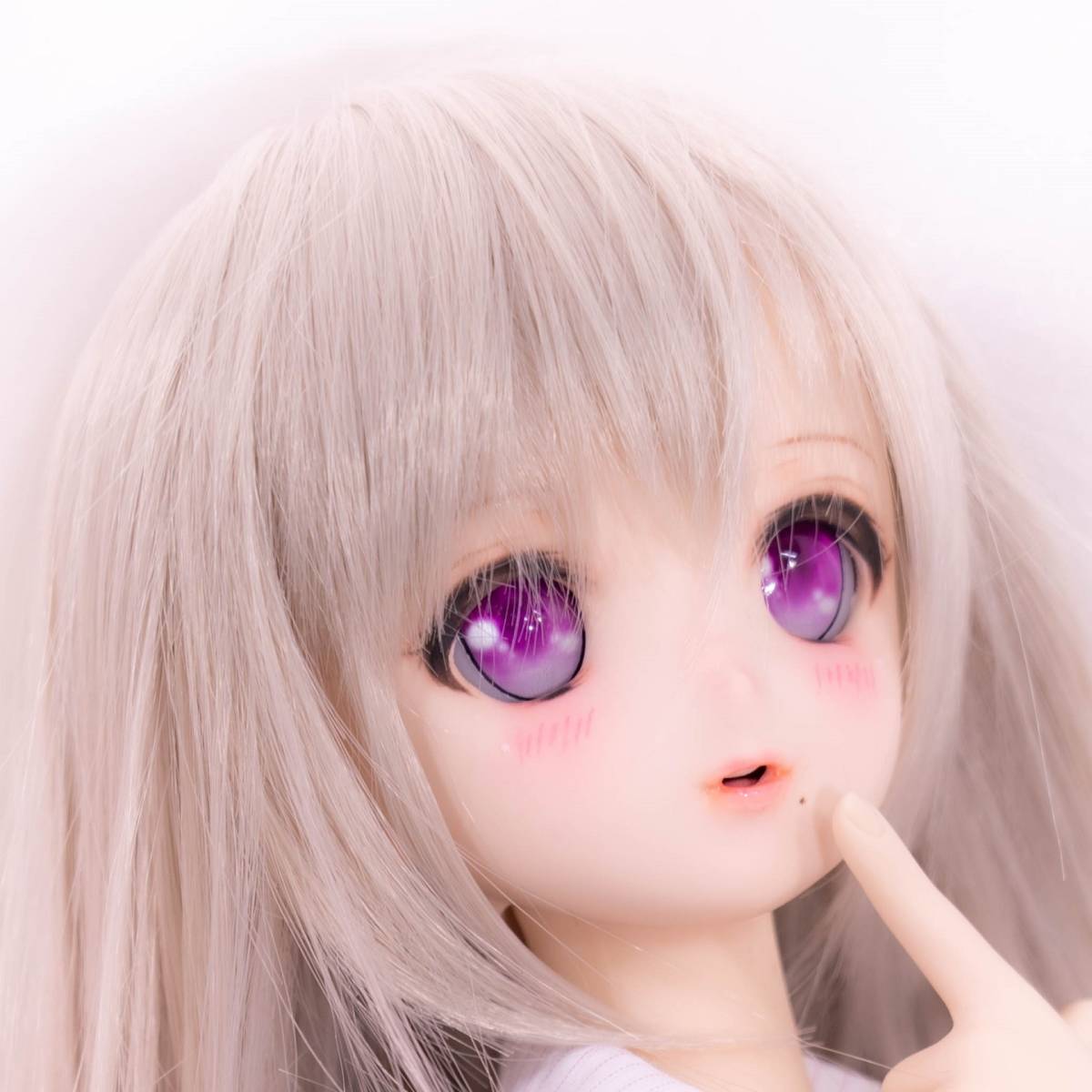 【木穂之工房】DDH-06 フレッシュ肌 カスタムヘッド＋レジンアイ ※難あり DDH-06 Poe-PoeDDH - ** カスタムヘッド＋レジンアイ レジンアイ