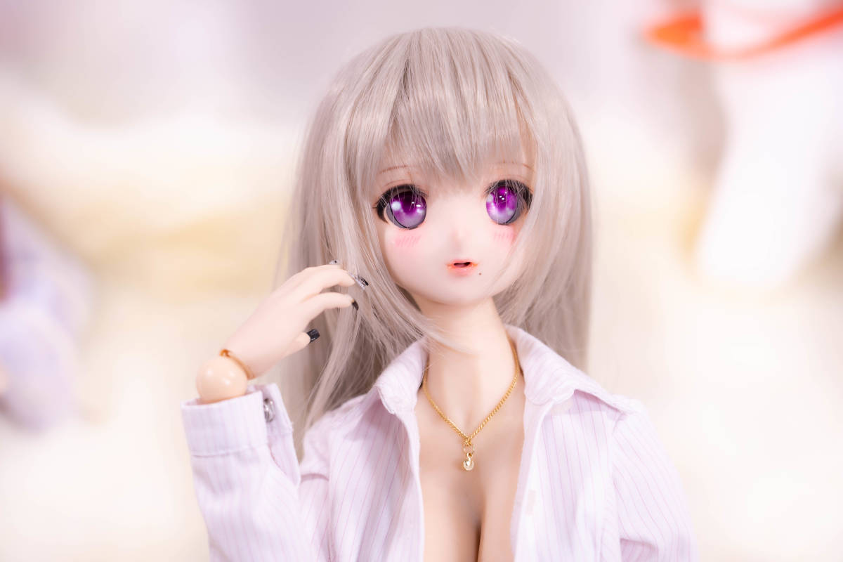 【木穂之工房】DDH-06 フレッシュ肌 カスタムヘッド＋レジンアイ ※難あり DDH-06 Poe-PoeDDH - ** カスタムヘッド＋レジンアイ レジンアイ