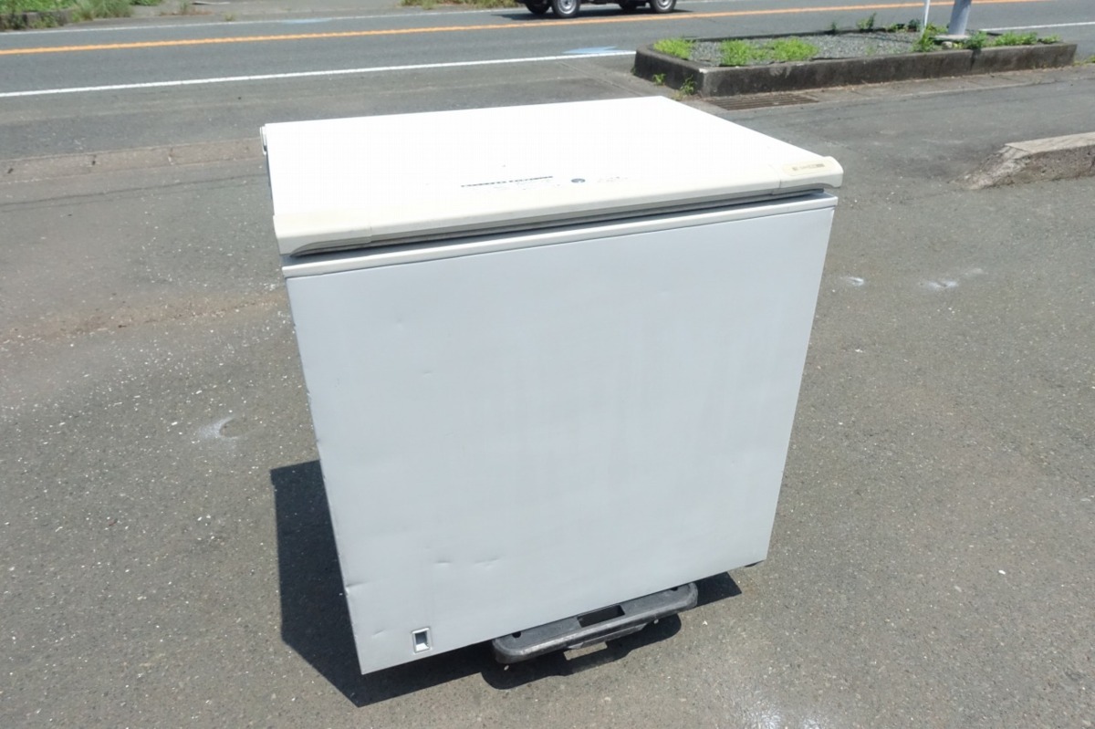276L サンデン 業務用 冷凍ストッカー SH-280X 大型 横型冷凍庫 100V