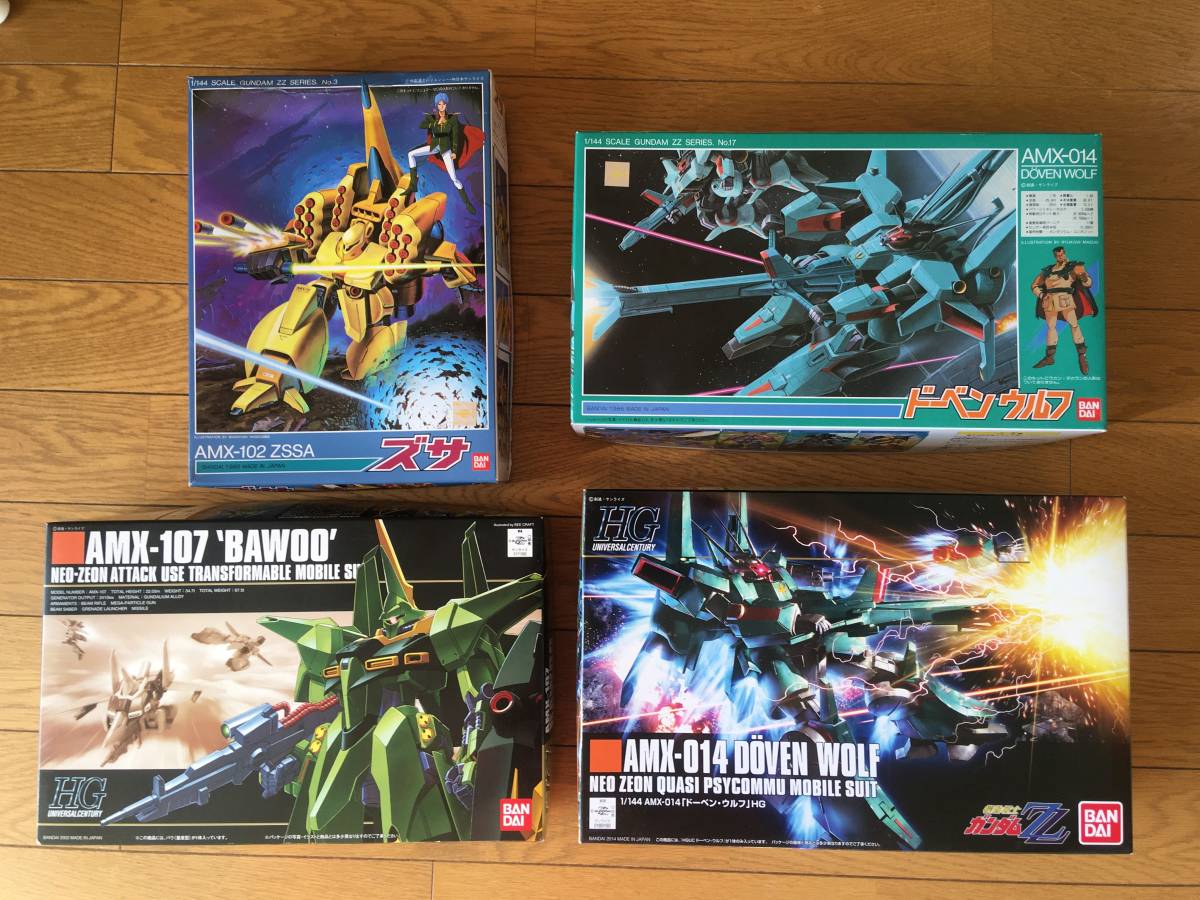 HGUC 1⁄144 ZZガンダム HG BANDAI ドーベン・ウルフ SPIRITS(バンダイ