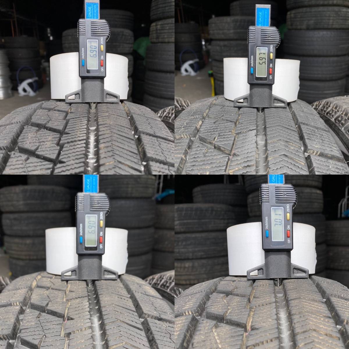 ブリヂストン VRX　195/65R15(17年製） 4本　スタッドレス