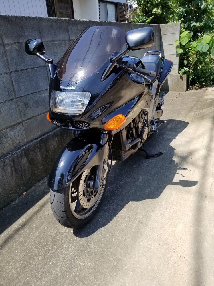 確認用17 好調なZX11 車検4年2月まで。整備済みですぐ乗れます。ZZ-R1100D