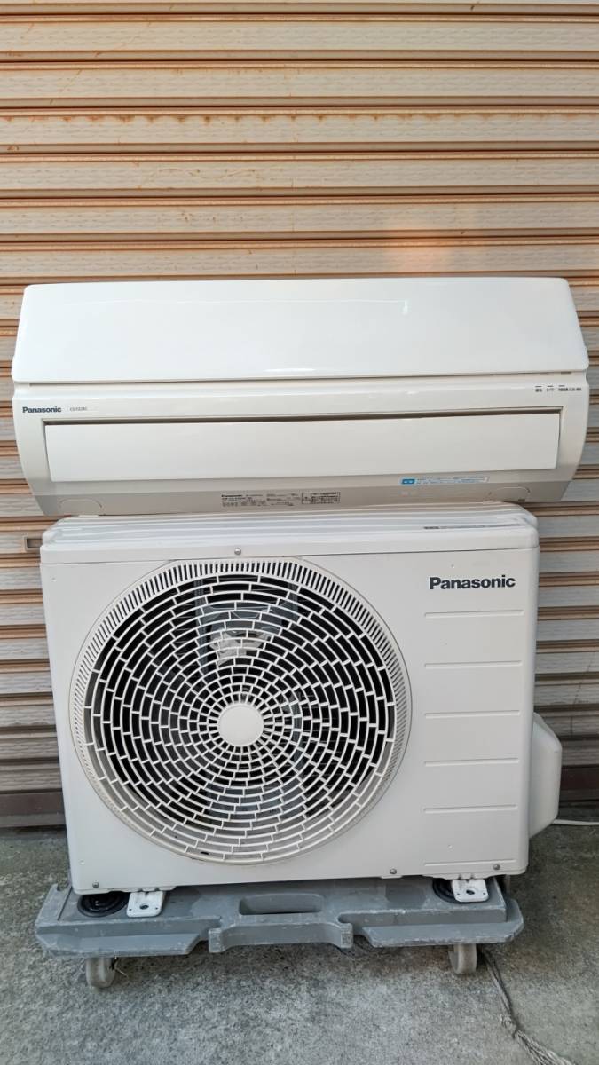 中古品】Panasonic エアコン CS-F224C 2014年製 2.2kw/6畳用 分解洗浄