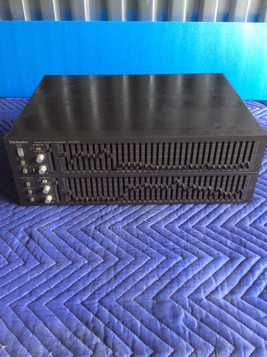 Technics グラフィックイコライザー SH-8075 Technics SH-8075