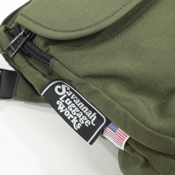 1円 定価2.2万 Savannah Luggage Works サバナラゲージワークス ショルダーバッグ 98105 伊勢丹 アメリカ製