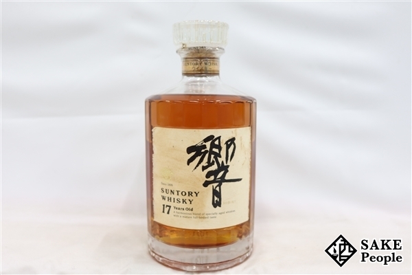 43% サントリー 響 17年 700ml 旧ボトル ウイスキー ◇注目! 箱 裏