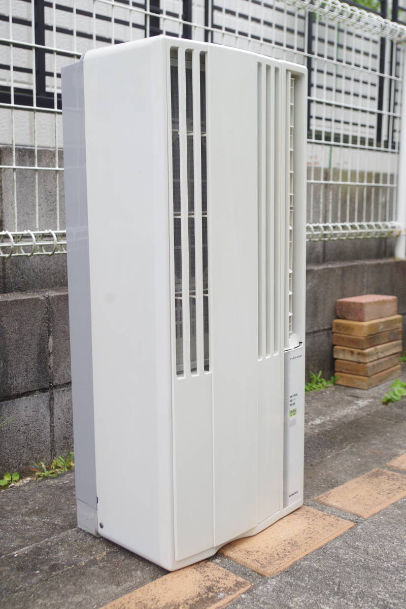 CORONA 窓用エアコン CW-169G 本体 ◇コロナ 窓型エアコン 内部乾燥機能付き◇CORONA CW-169G リモコン付◇