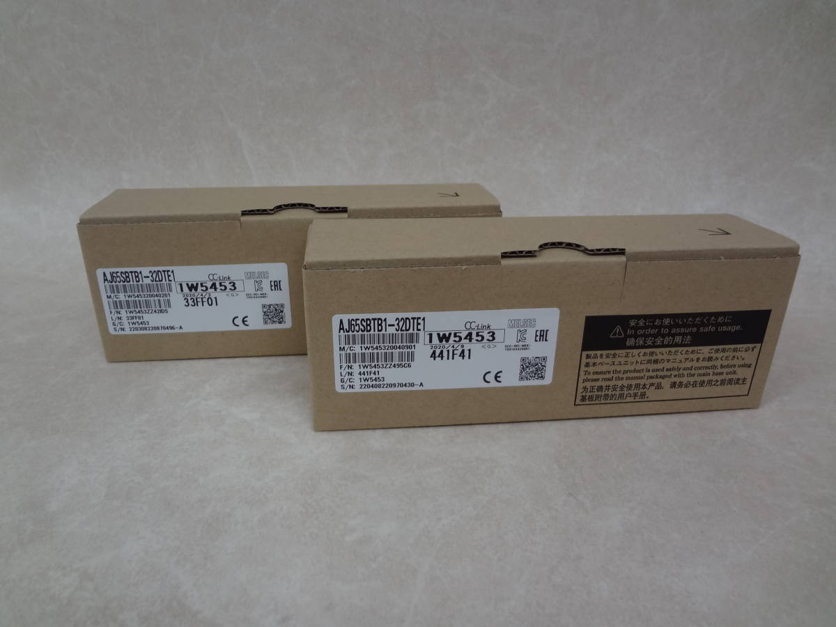 【新作入荷】 おまとめ2個セット ＃20340 2020年4月製 三菱 シーケンサー AJ65SBTB1-32DTE1(その他)｜売買されたオークション情報、yahooの商品情報をアーカイブ公開 - オークファン その他