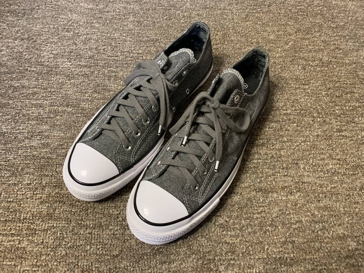 converse × fragment design CTAS 70 TUXEDO GREY UK11 29.5センチ 