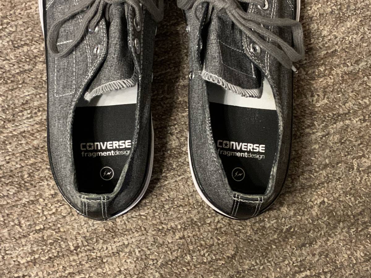 converse × fragment design CTAS 70 TUXEDO GREY UK11 29.5センチ 