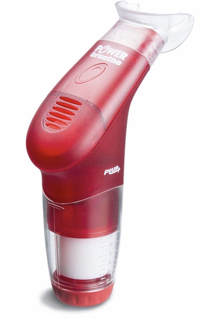 【定番人気，正規品】 POWERbreathe PLUS レッド 呼吸 トレーニング パワーブリーズ プラス 超重負荷 エクササイズ 高齢者 アスリート 吹奏楽 ブレス ダイエット(エクササイズ用品)｜売買されたオークション情報、yahoo その他