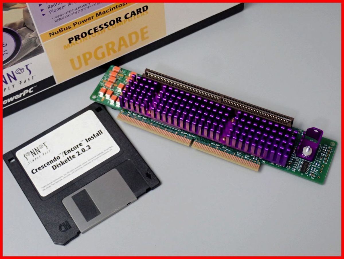 ☆SONNET/ソネット NuBus Power G3 500MHz/1M Macintosh用 プレセッサ