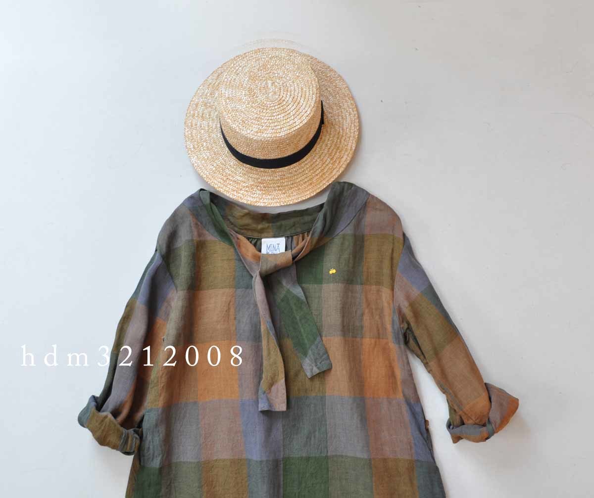 mina perhonen laundry herb ミナペルホネン リネン ドレス ワンピース 