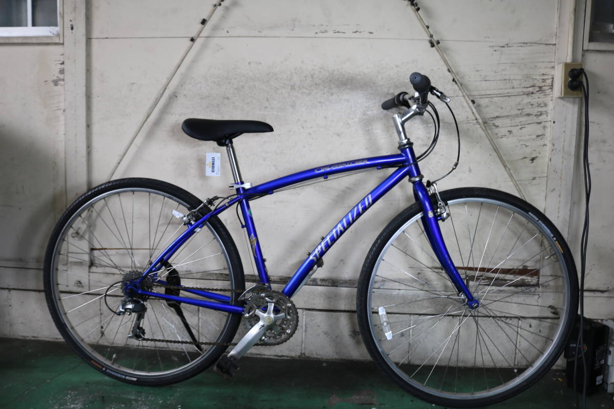 激安大特価，限定セール 良品 スペシャライズドspecialized CROSSRIDER 700C クロモリ 24速 425mm(Mサイズ)｜売買されたオークション情報、yahooの商品情報をアーカイブ公開 - オークファン Mサイズ