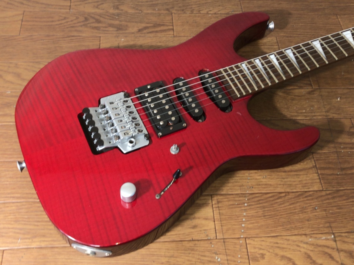 Grover Jackson Kelly Made Electric Black Blood BB-5.3 in Japan