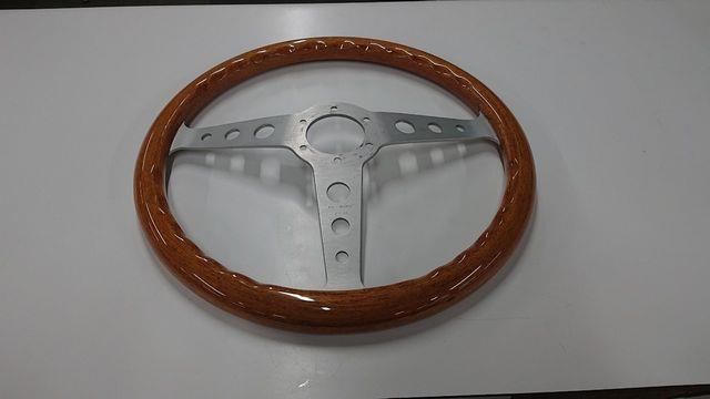 社外 汎用 momo モモ ステアリング インディ INDY 350mm ウッド 中古