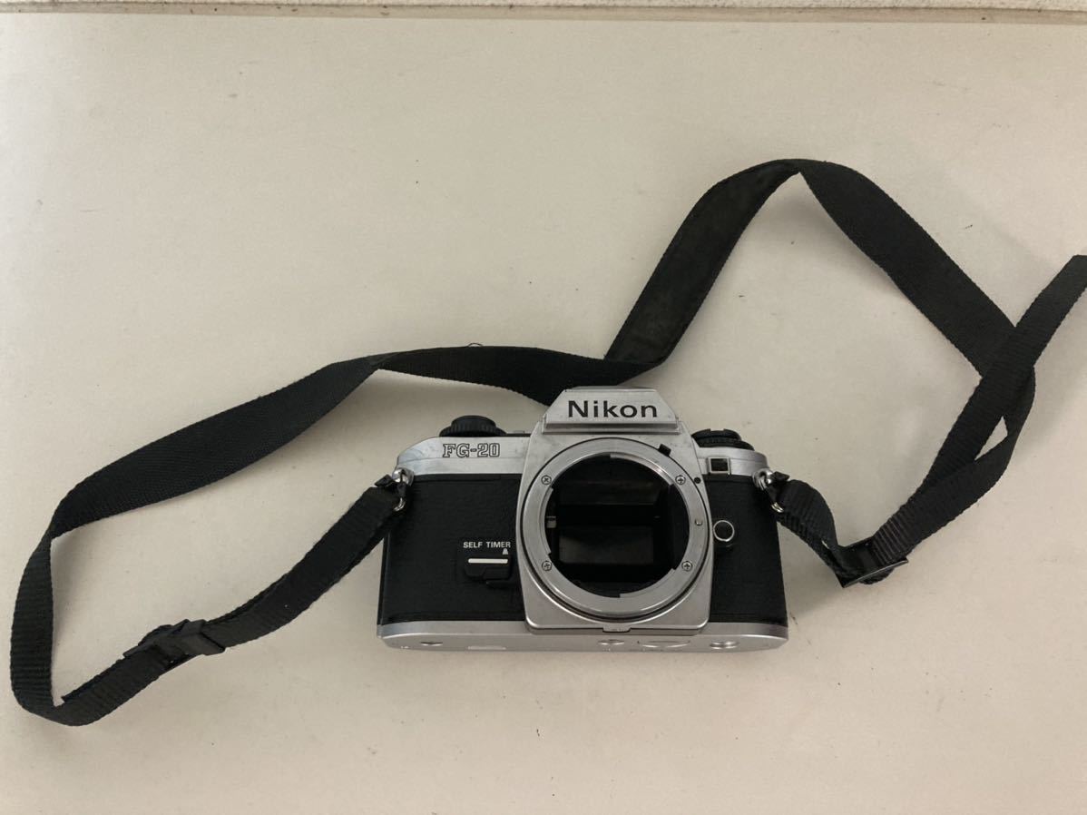 動作未確認！Nikon FG-20 シルバー ニコン ボディ 送料無料！ 【公式通販】