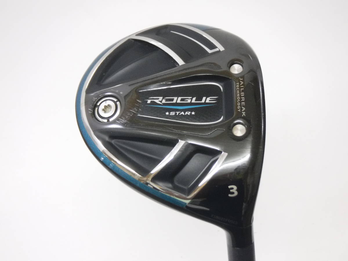 全国無料，2026 Callaway ROGUE STAR 3W 15&deg; CRAZY ARROW Fairway S リシャフト キャロウェイ ローグスター クレイジー アロー(キャロウェイ)｜売買されたオークション情報、yahooの商品情報をアーカイブ公開 - オークフ 男性右きき用