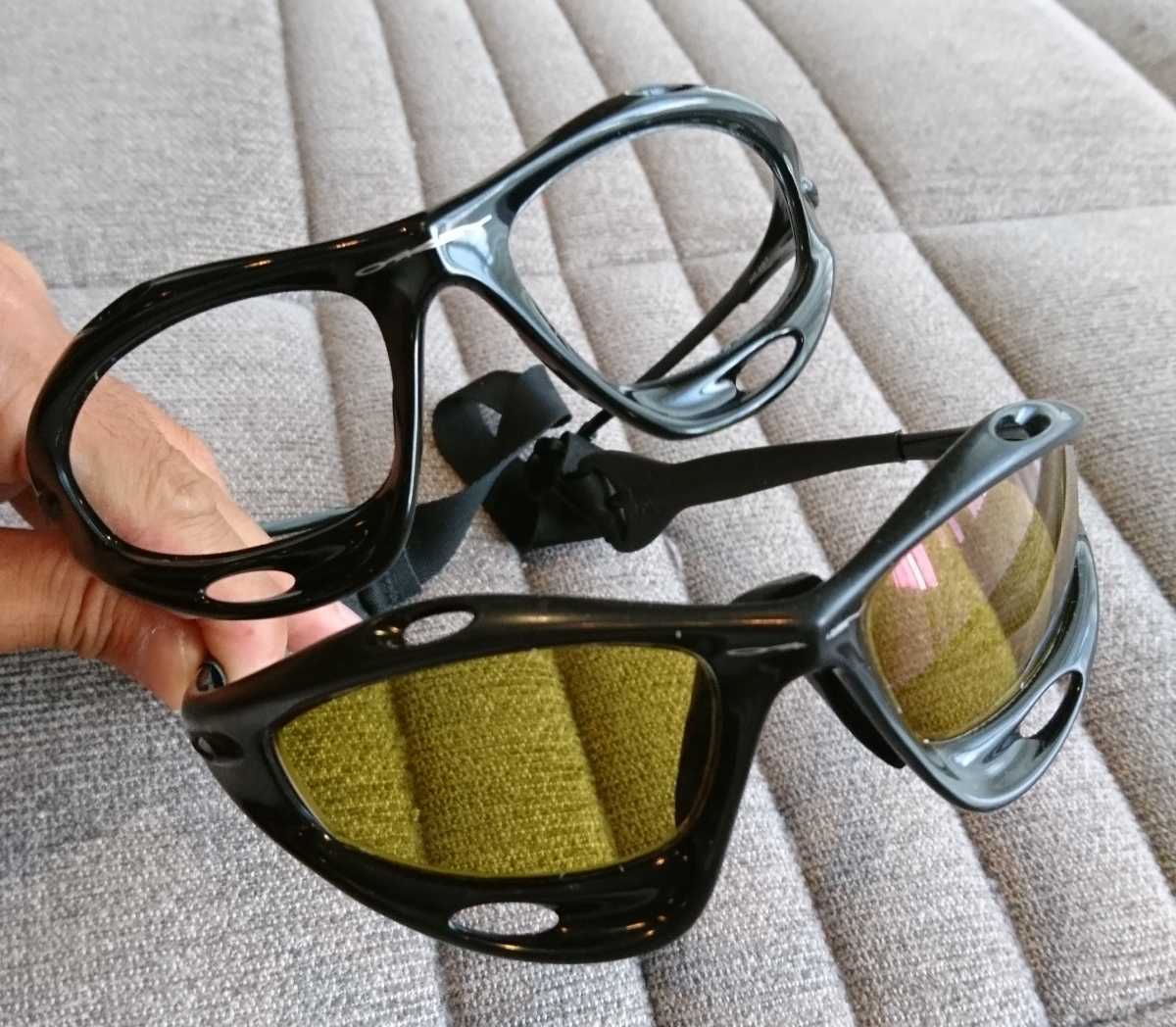 超激得，大人気 最終SALE 廃盤レア2個セット oakley オークリー オークレイ water jacket ウォータージャケット サングラス フロッグスキン(セル、プラスチックフレーム)｜売買されたオークション情報、yahooの商 セル、プラスチックフレーム