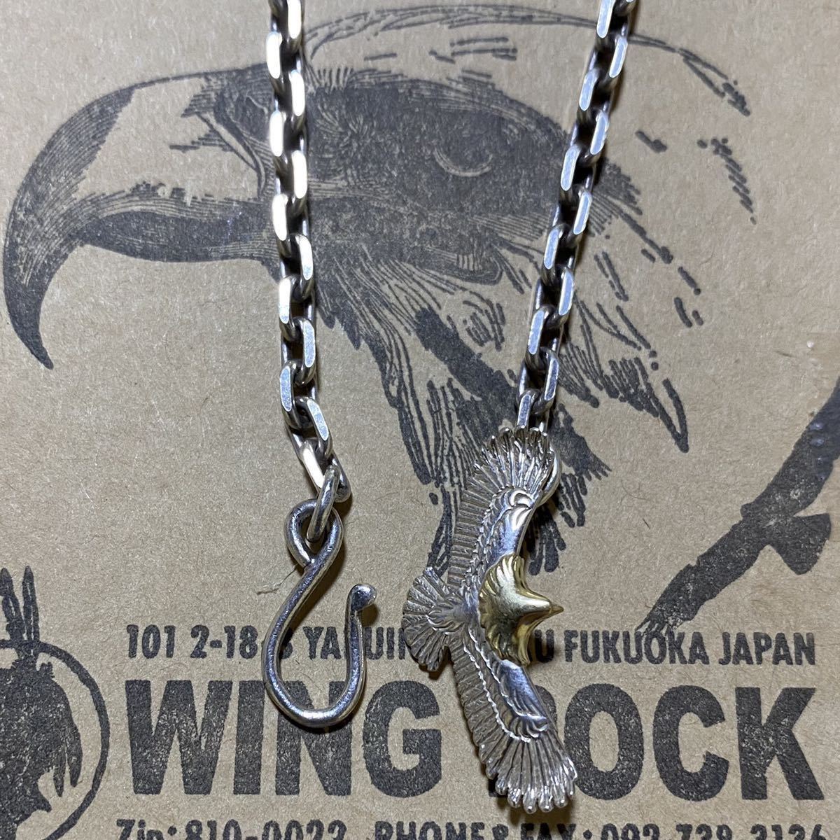 wingrockイーグル3S ウィングロック　新品,未使用 ウイングロック 3s頭金イーグル&チェーン wingrock wing rock イーグル