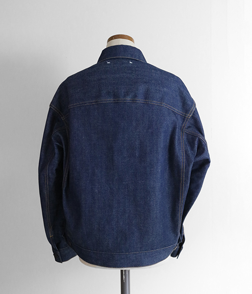 ☆未使用 SCYE BASICS ◇20AW セルビッチ デニムジャケット インディゴ  