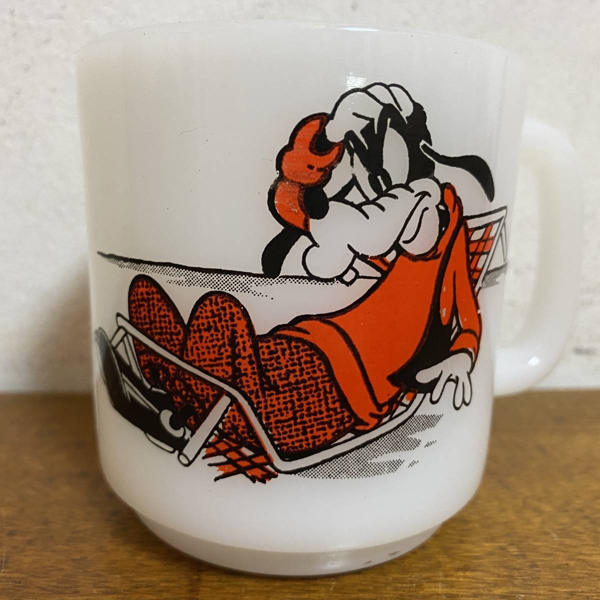 ビンテージ ミッキーマウスクラブ グーフィー ディズニー LIBBEY 