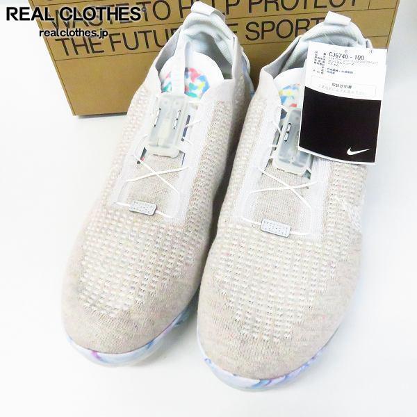 【未使用】NIKE/ナイキ AIR VAPORMAX ヴェイパーマックス 2020 FK WHITE/CJ6740-100/29 /080