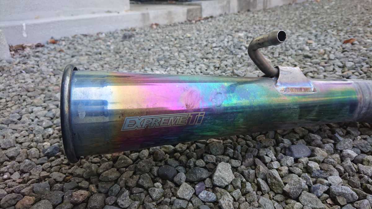 Ti EXPREME TOMEI 東名パワード 0 チタニウムマフラー POWERED チタン 