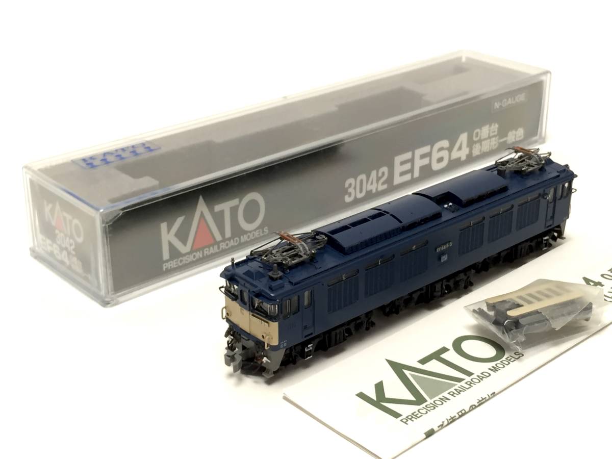 KATO 3042 EF64 0番台 後期形 一般色 完動品 電気機関車 Nゲージ 鉄道