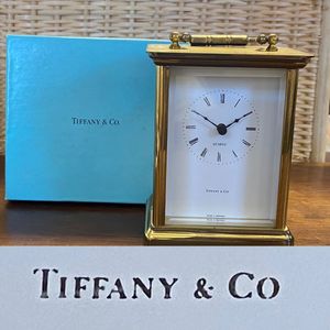 完動品【TIFFANY & Co.】ティファニー アンティーク 置き時計 ドイツ