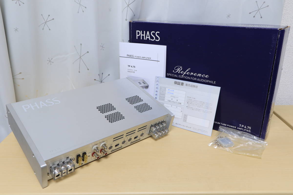 Yahoo!オークション アンプ」(カーオーディオ)(自動車 PHASS TP4.75 