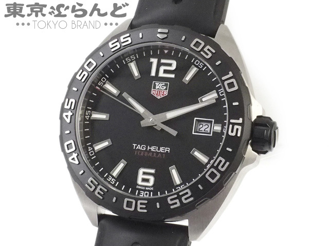 【大得価，人気SALE】 101456919 1円 タグホイヤー TAG HEUER フォーミュラ1 腕時計 メンズ 電池式 WAZ1110 ラバーベルト 黒文字盤 ブラック(フォーミュラ)｜売買されたオークション情報、yahooの商品情報をアーカイブ公開 フォーミュラ