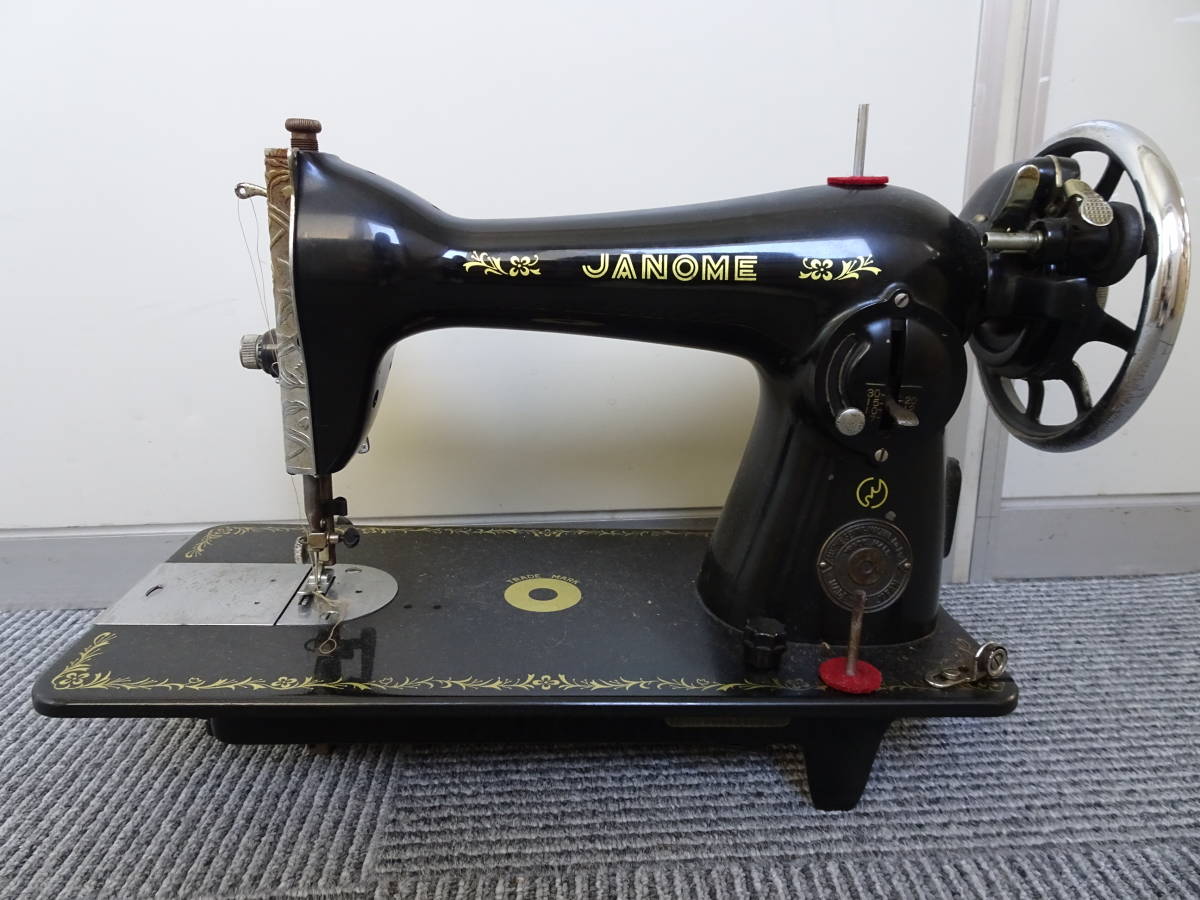 ジャノメのレトロミシン 昭和のジャノメミシン 5円から！超快調作動 