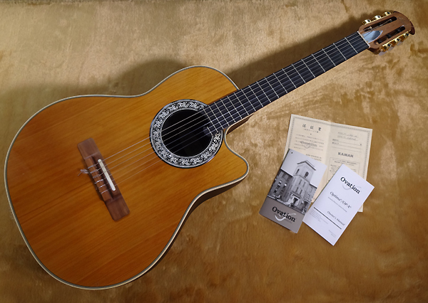 Ovation 1763 Classic 1763-4 エレガット ハードケース・その他付属 パット・メセニー 美品 Pat Metheny