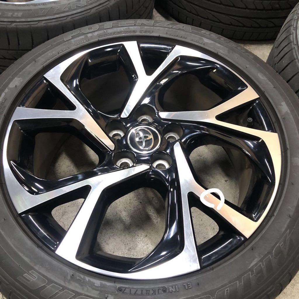 純正 C-HR トヨタ - 18インチ 使用期間1日 純正の18インチホイール&amp