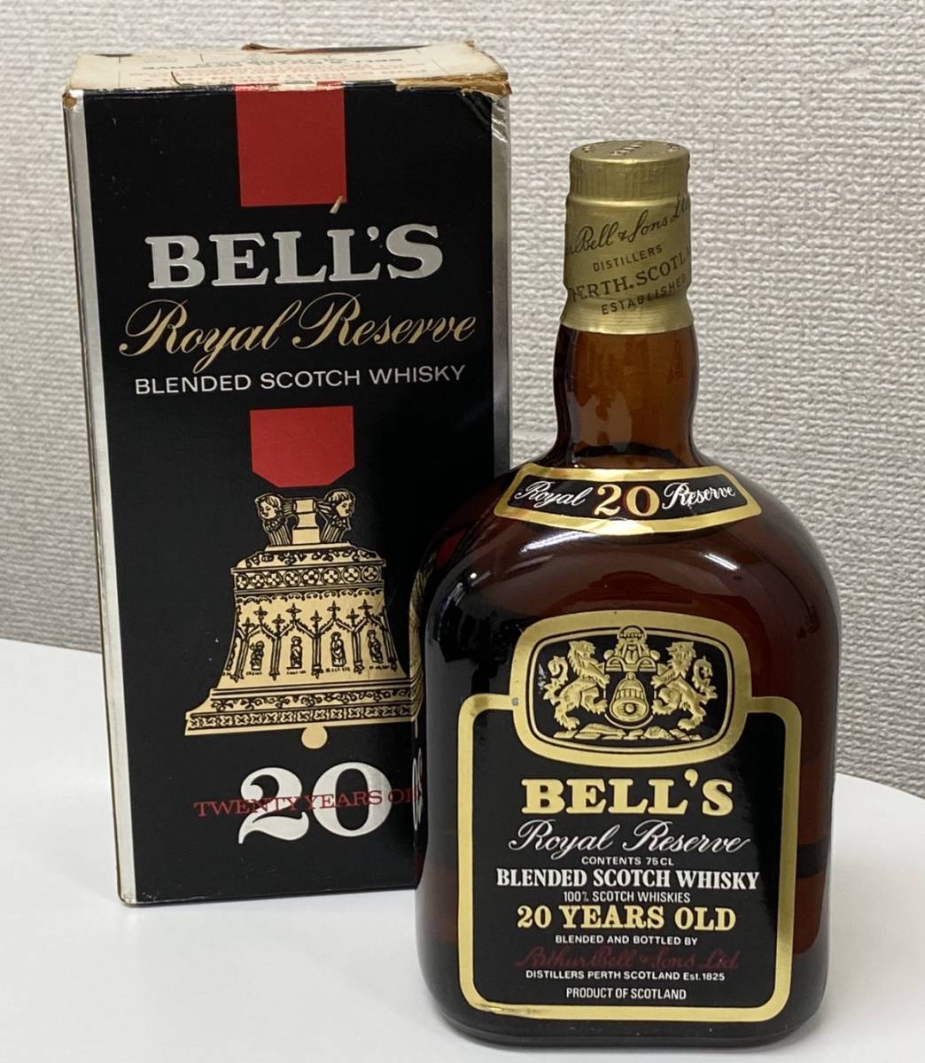 【爆買い，2025】 未開栓 BELLS ベル Royal Reserve ロイヤルリザーブ 20年 スコッチ ウイスキー 750ml 43% 免税印有 箱付き 古酒(スコッチ)｜売買されたオークション情報、yahooの商品情報をアーカイブ公開 - オークフ スコッチ