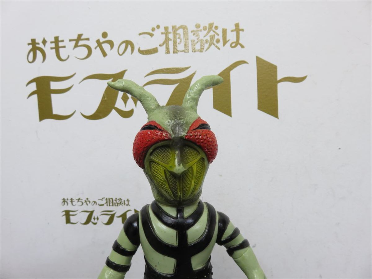 当時物 旧バンダイ 仮面ライダー カマキリ男 蟷螂男 ライダー怪人 日本