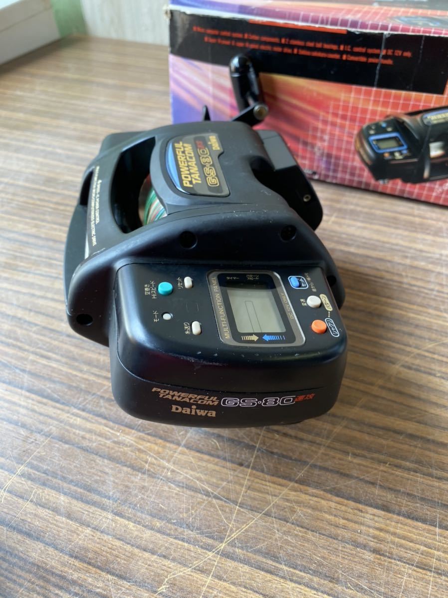 Daiwa POWERFUL TANACOM GS-80 電動リール 本体 Daiwa POWERFUL TANACOM SS-80 電動リールの通販はau PAY Daiwa ダイワ