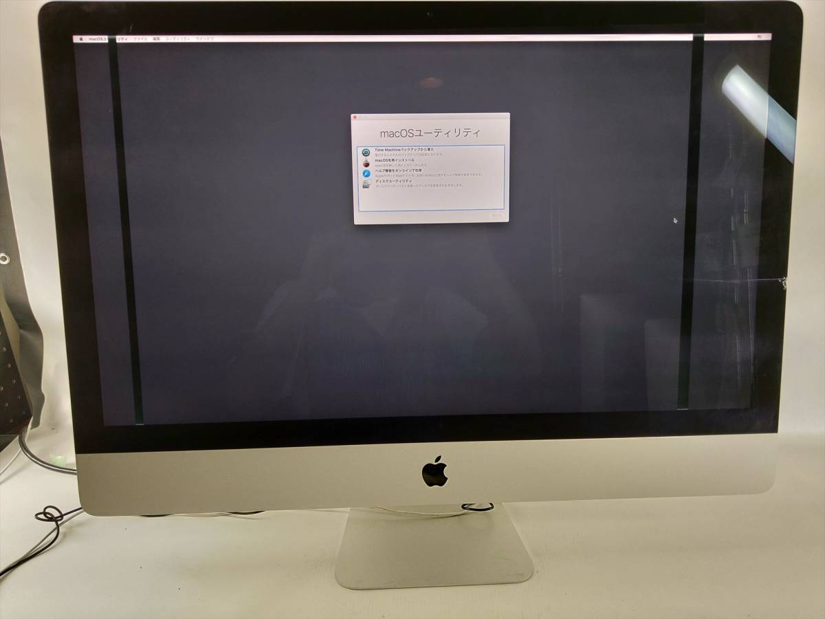ジャンク iMac Retina 5K， 27-inch， Late 2015 Core i5 3.2GHz DDR3
