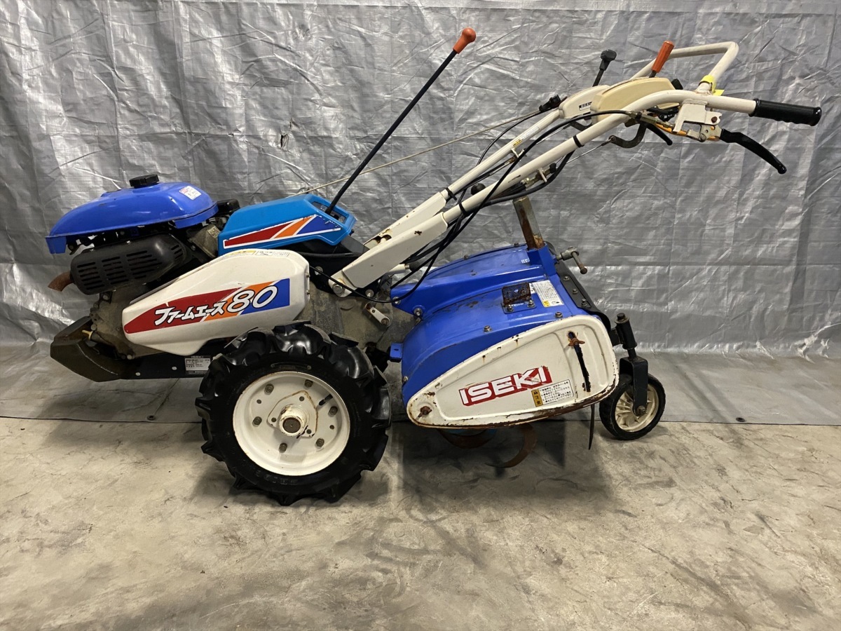 中古 耕運機 イセキ ファームエース80 5.8馬力 【公式通販】