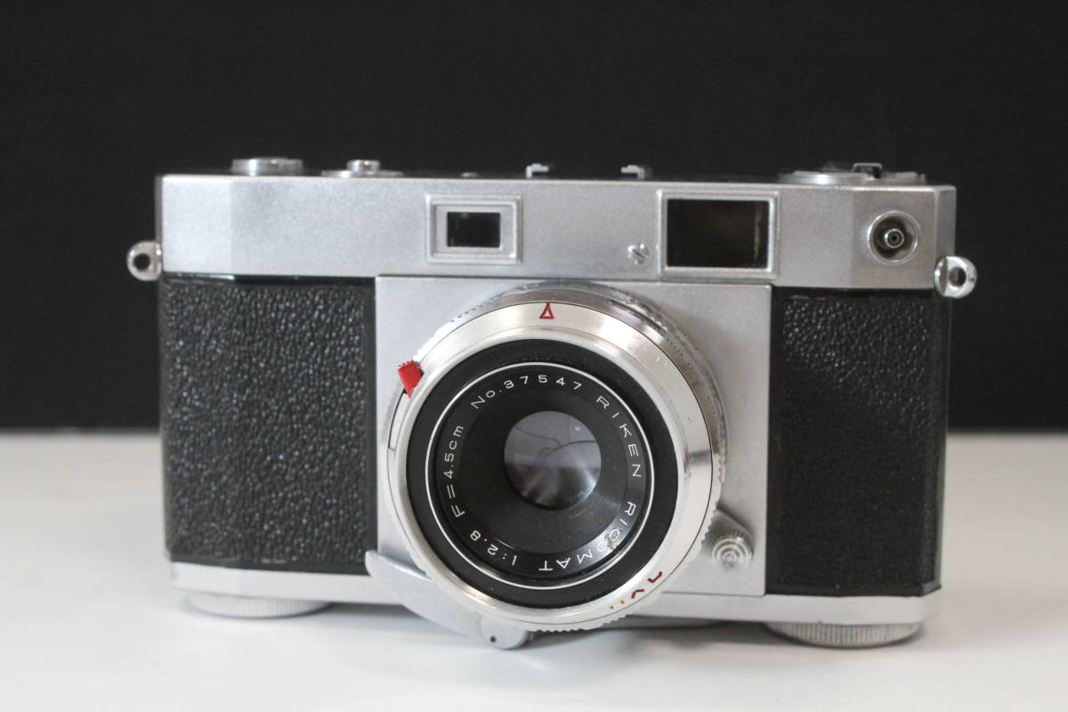 リコー RICOH 35 Deluxe / RIKEN RICOMAT 1:2.8 F=4.5cm リケン レンジ