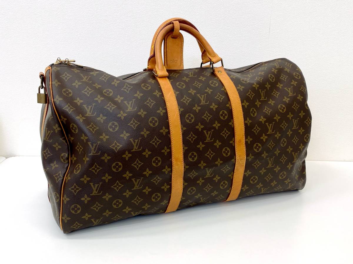 高品質，安い ルイ ヴィトン / Louis Vuitton キーポル バンドリエール60 モノグラム M41412 ストラップなし SB1167B(ボストンバッグ)｜売買されたオークション情報、yahooの商品情報をアーカイブ公開 - オークファ かばん、バッグ