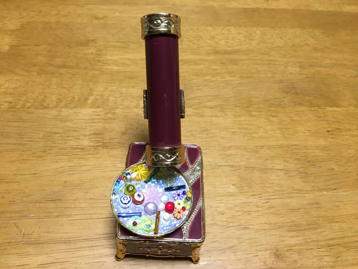 スワロフスキー 万華鏡 小樽オルゴール堂 レアスワロフスキー 万華鏡 