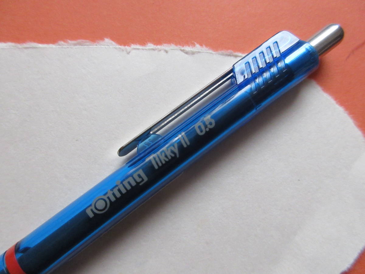 Rotring Tikky/ロットリング ティッキーII 0.5 スケルトン 透明 軸