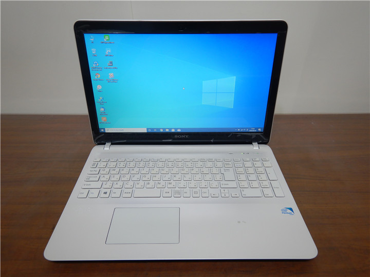 カメラ内蔵中古 15型 ノートPC Windows10 WPS Office SSD128GBメモリー 